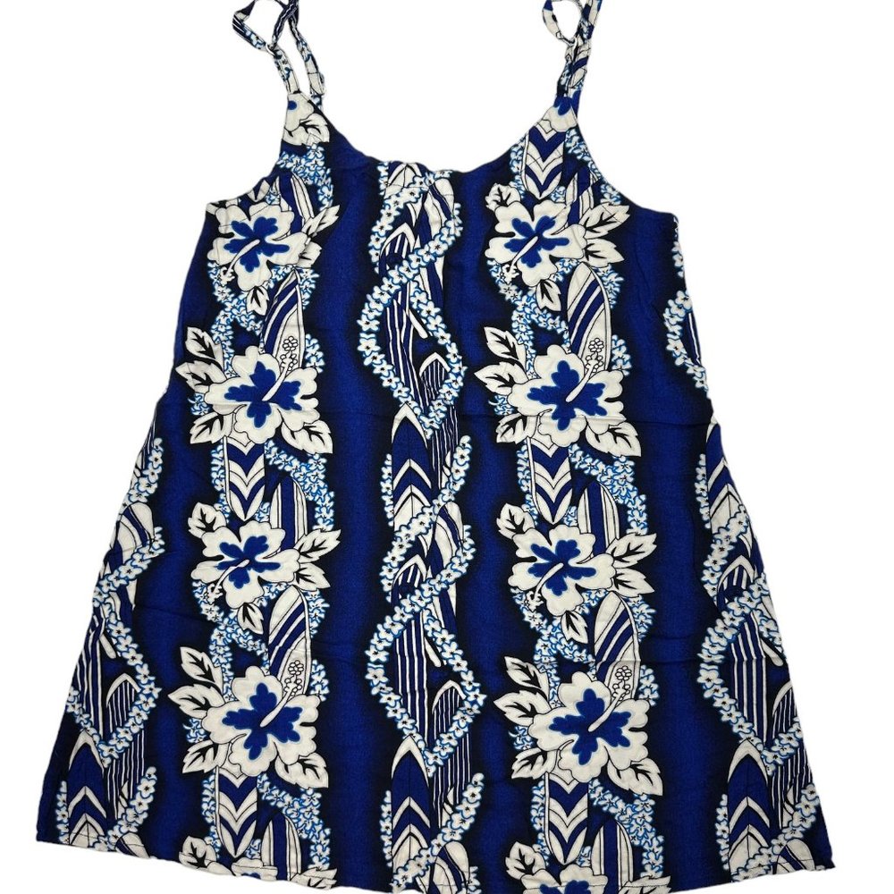 Tiki Palm Tropical Tank Top (M)